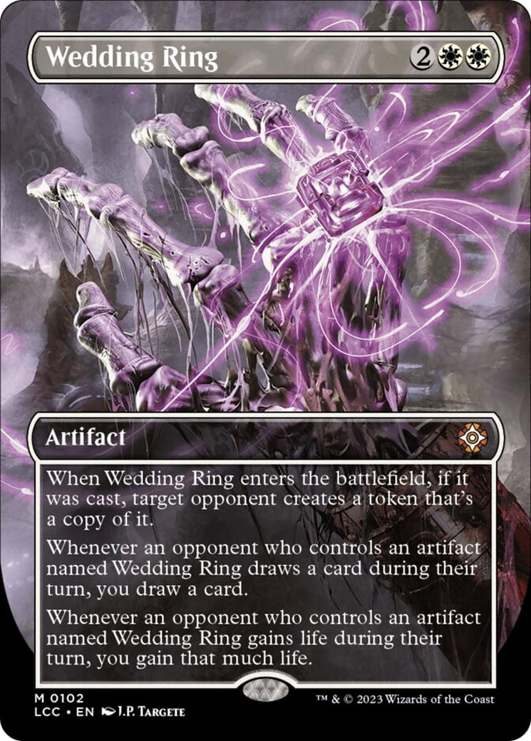 Wedding Ring (Borderless) [The Lost Caverns of Ixalan Commander] | Tacoma Games