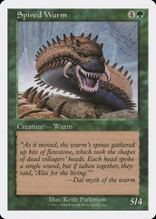 Spined Wurm [Media Promos] | Tacoma Games