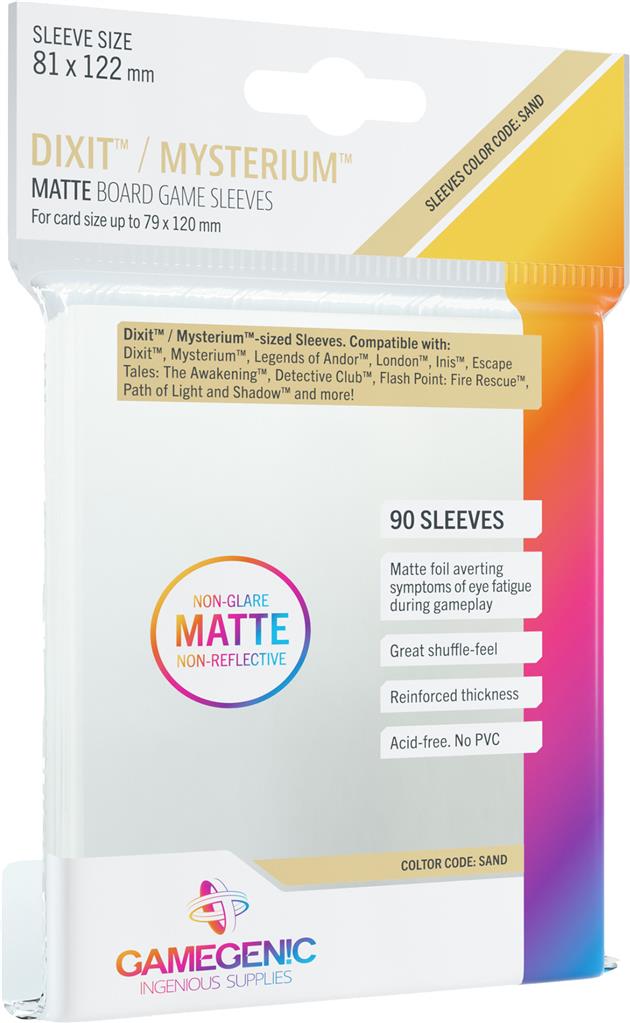 MATTE Sleeves: Dixit (81 x 122 mm) | Tacoma Games