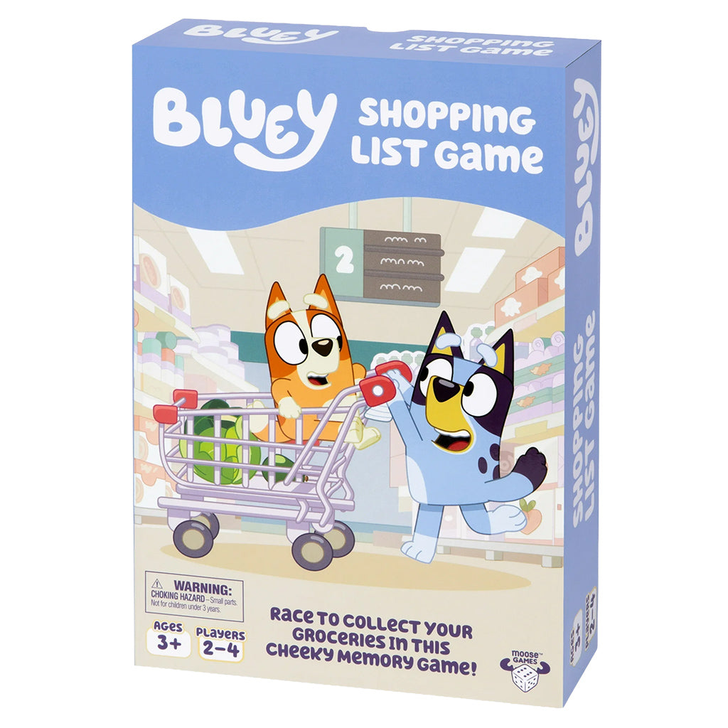 Bluey - Shopping List Game | Tacoma Games