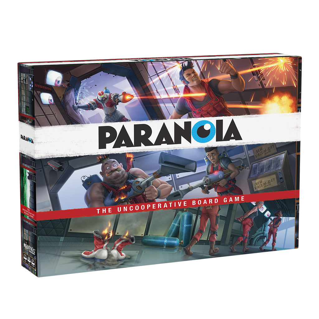 Paranoia The Uncooperative Board Game | Tacoma Games