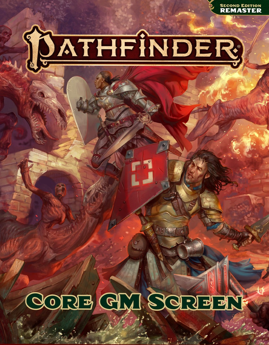 Pathfinder RPG 2E: Pathfinder Core GM Screen | Tacoma Games