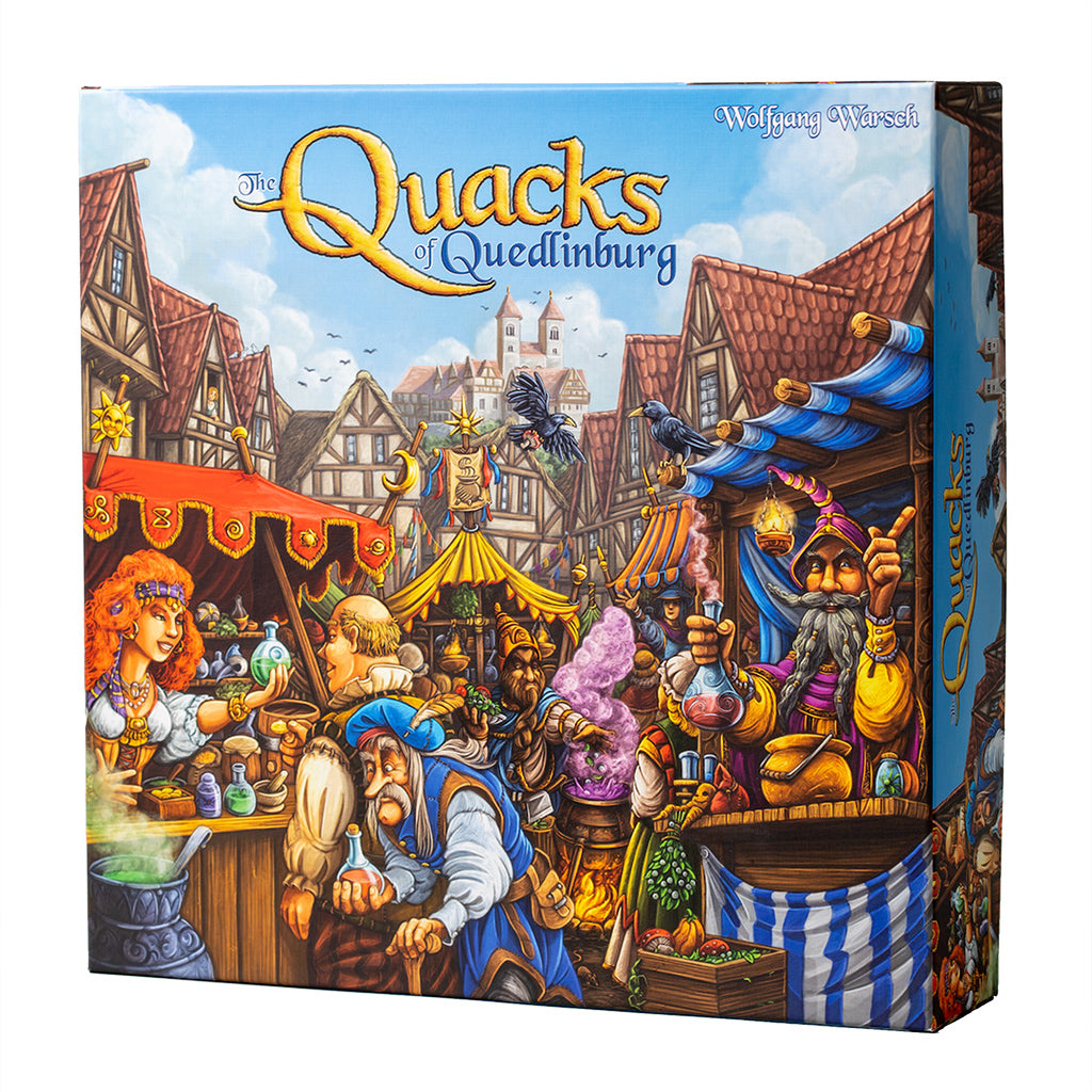quacks of quedlinburg card sleeves Quendlinburg Game Organizer Upgrade with Insert The Broken Token providing a far more lightweight solution while not compromising on structural rigidity thanks to the cardboard exterior The Quacks of Quedlinburg: The