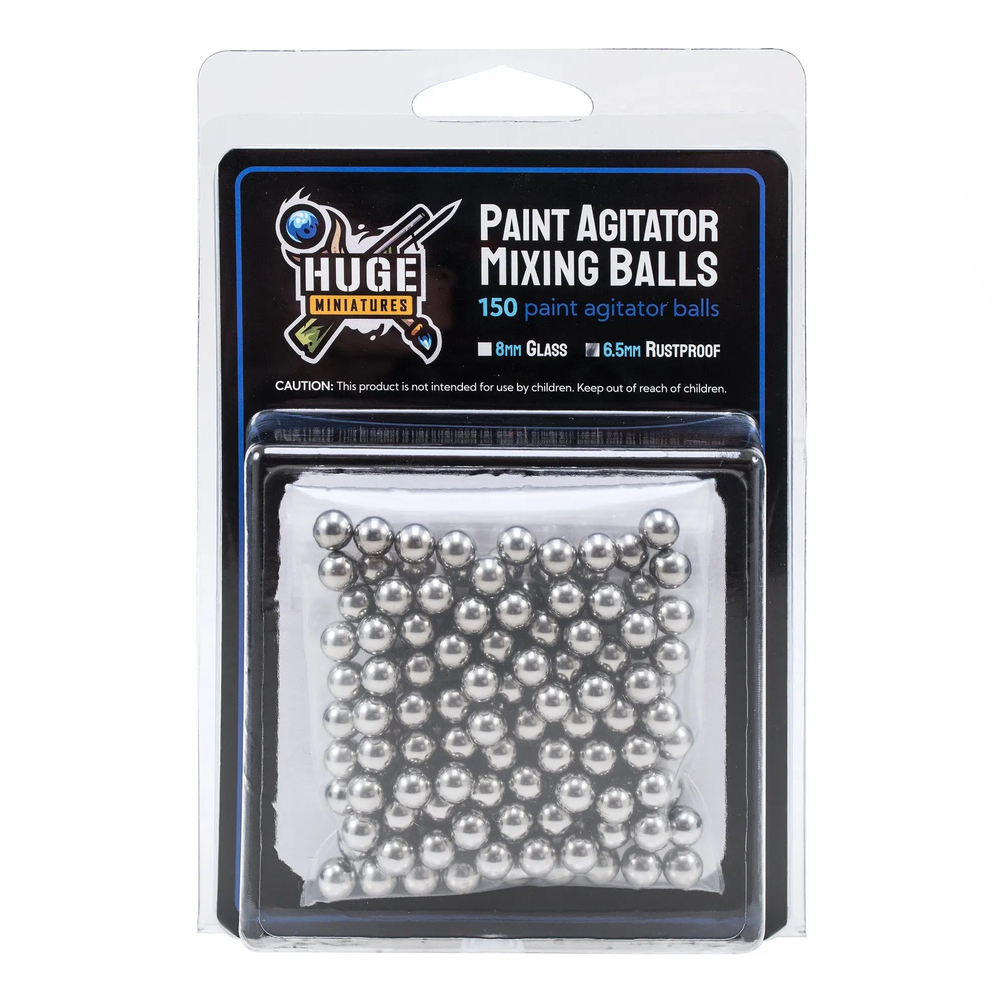 Rustproof Paint Agitator Balls (150 Pack) | Tacoma Games
