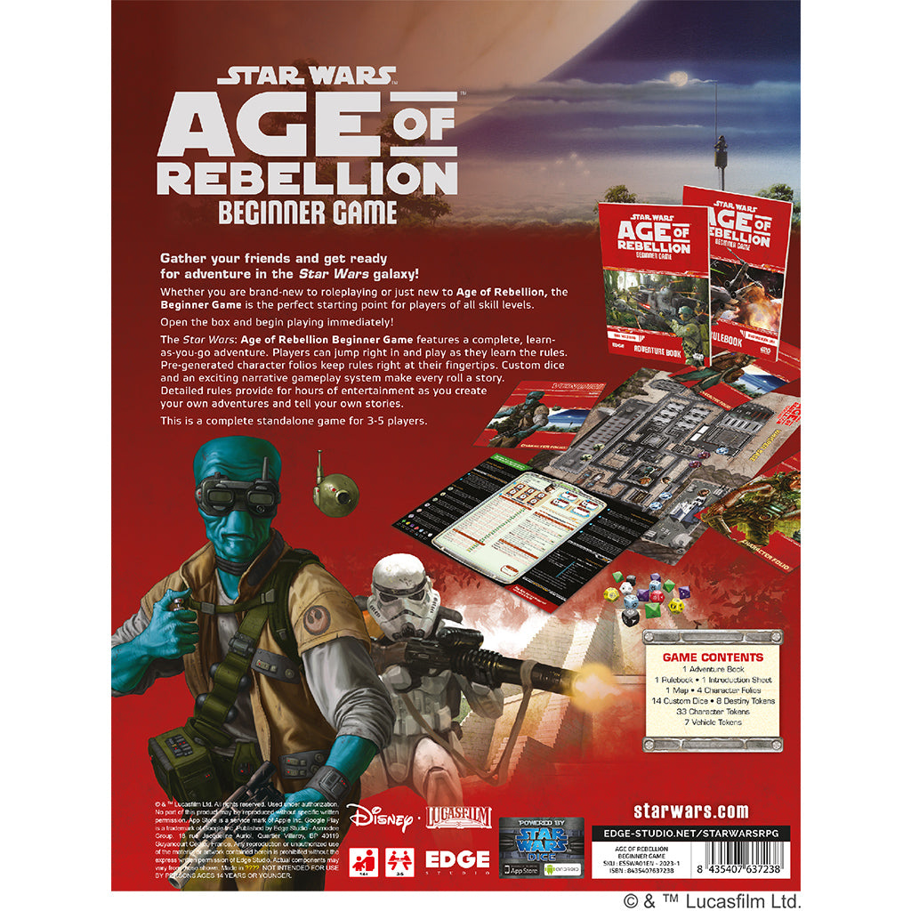 Star Wars - Age of Rebellion: Beginner Game | Tacoma Games