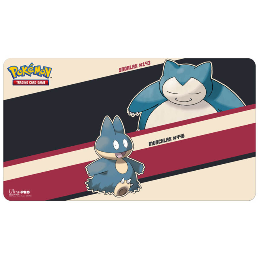 Ultra Pro: Pokemon Playmat - Snorlax and Munchlax | Tacoma Games