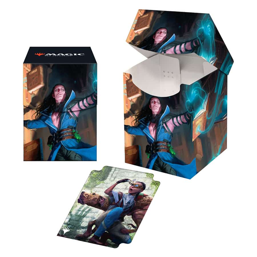 Ultra Pro MTG Deck Box 100+ – Murders At Karlov Manor, Mit Trennwand, Stabiles Polypropylen