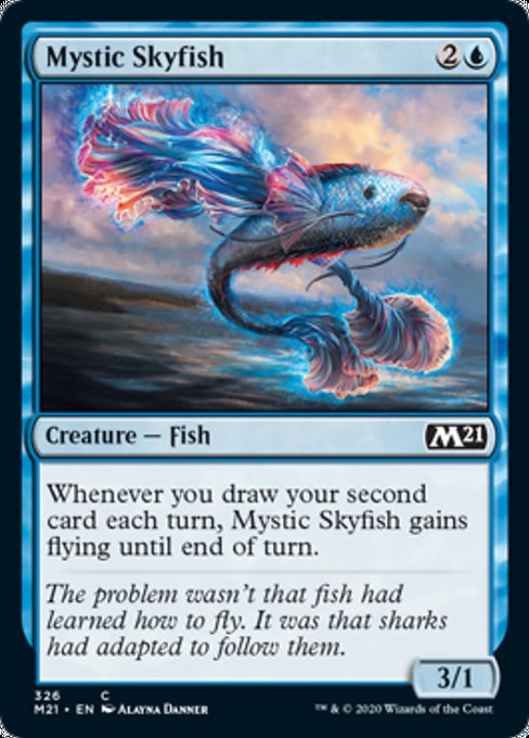 Mystic Skyfish [Core Set 2021] | Tacoma Games