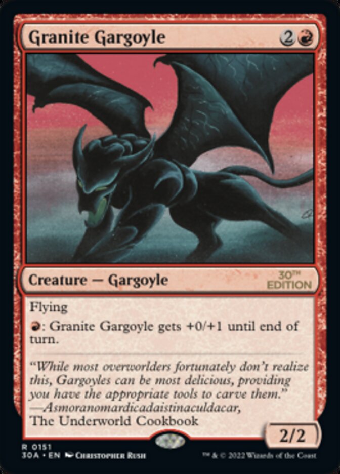 Granite Gargoyle [30th Anniversary Edition] | Tacoma Games
