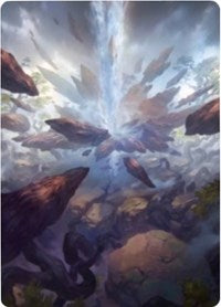 Prismatic Vista Art Card [Zendikar Rising Art Series] | Tacoma Games