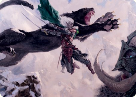 Drizzt Do'Urden Art Card [Dungeons & Dragons: Adventures in the Forgotten Realms Art Series] | Tacoma Games