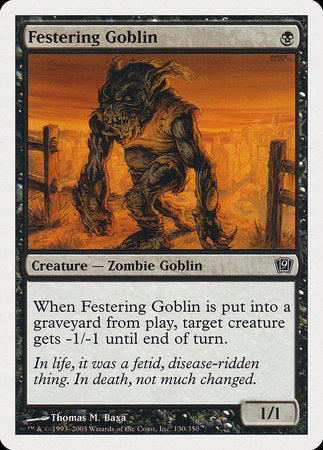 Festering Goblin [Ninth Edition] | Tacoma Games