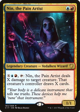 Nin, the Pain Artist [Commander 2017] | Tacoma Games