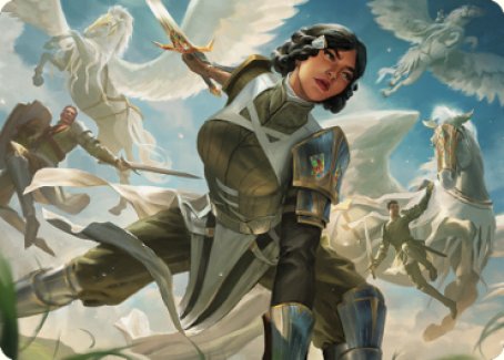 Resolute Reinforcements Art [Dominaria United Art Series] | Tacoma Games