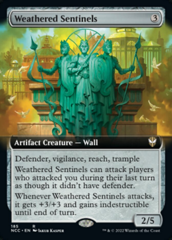 Weathered Sentinels (Extended Art) [Streets of New Capenna Commander] | Tacoma Games