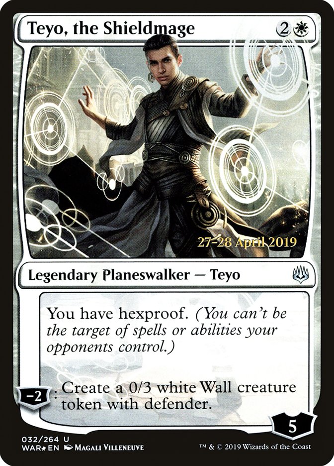 Teyo, the Shieldmage  [War of the Spark Prerelease Promos] | Tacoma Games