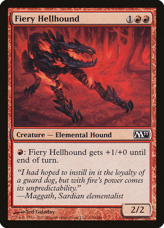 Fiery Hellhound [Magic 2011] | Tacoma Games