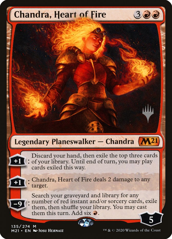 Chandra, Heart of Fire (Promo Pack) [Core Set 2021 Promos] | Tacoma Games