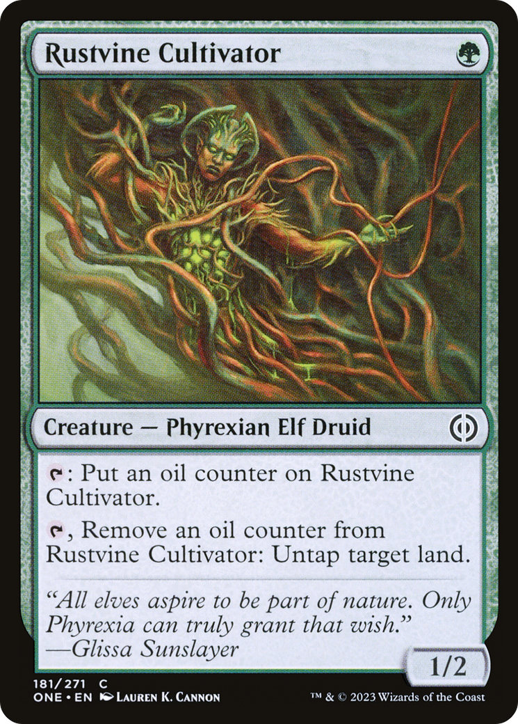 Rustvine Cultivator [Phyrexia: All Will Be One] | Tacoma Games