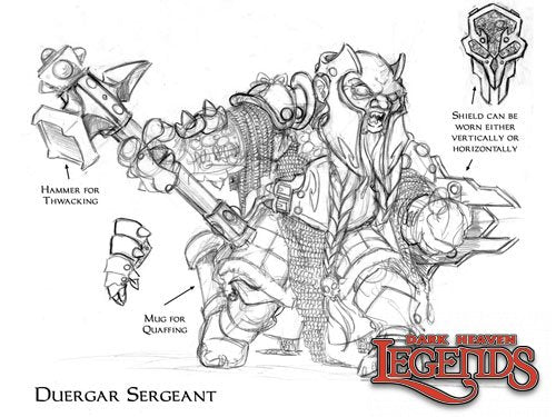 Duergar Sergeant and Grunts (3) | Tacoma Games