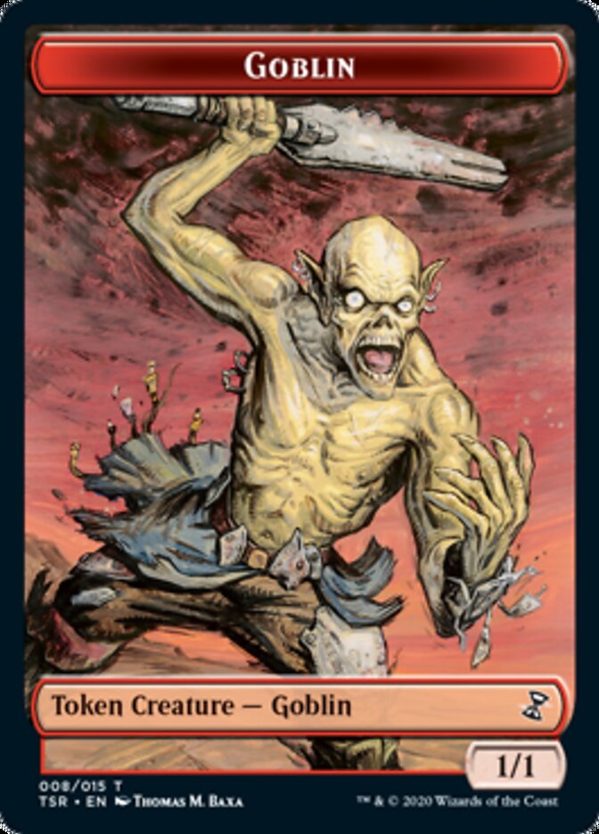 Goblin Token [Time Spiral Remastered Tokens] | Tacoma Games