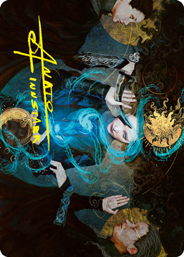 Witness the Future Art Card (Gold-Stamped Signature) [Innistrad: Crimson Vow Art Series] | Tacoma Games