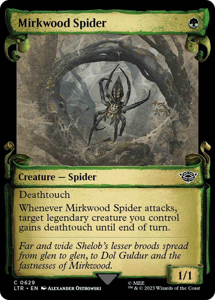 Mirkwood Spider [The Lord of the Rings: Tales of Middle-Earth Showcase Scrolls] | Tacoma Games