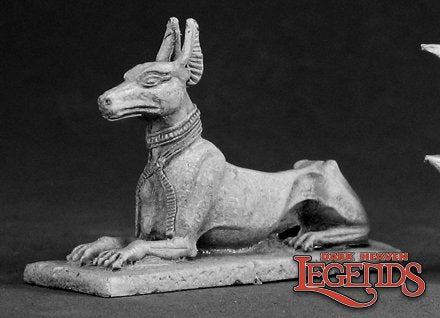 Egyptian Jackal Statue | Tacoma Games