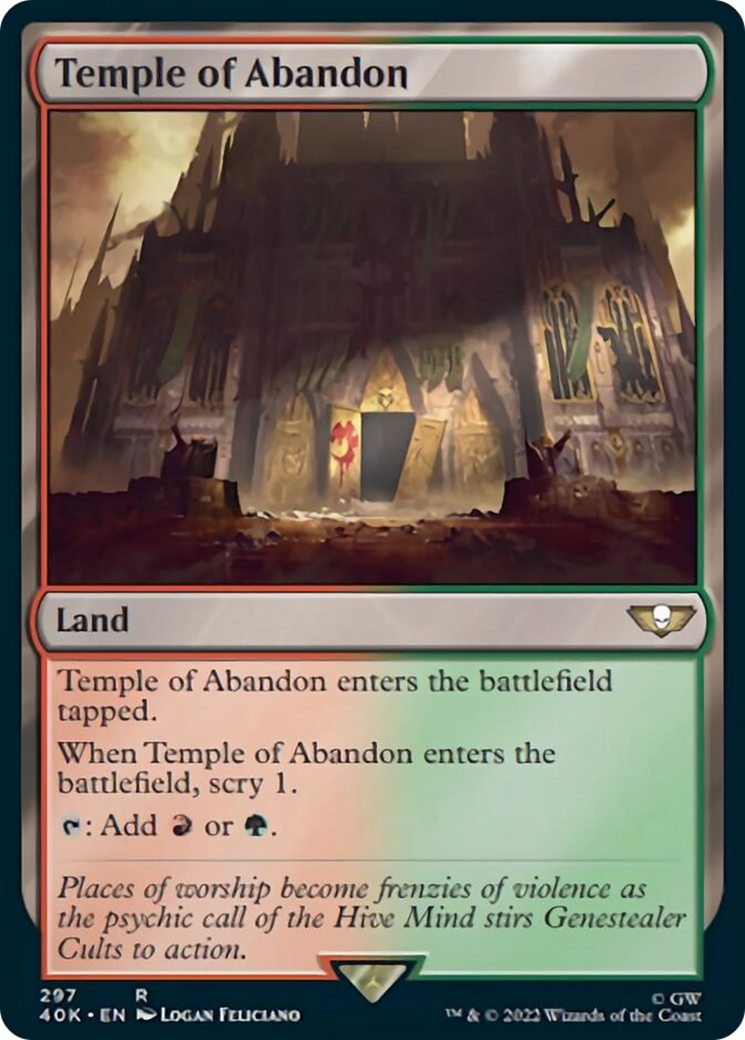 Temple of Abandon [Universes Beyond: Warhammer 40,000] | Tacoma Games