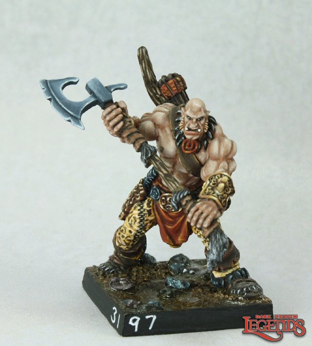 Thelgar Halfblood, Half Orc Barbarian | Tacoma Games