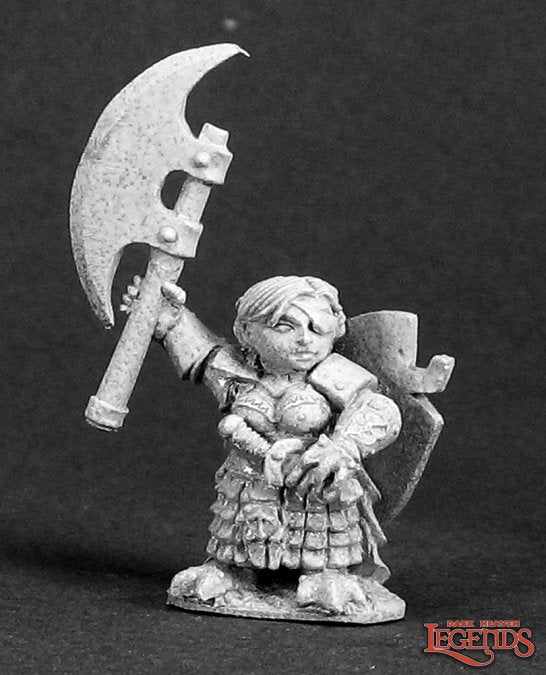 Ursula Silverbraid, Female Dwarf Warrior | Tacoma Games
