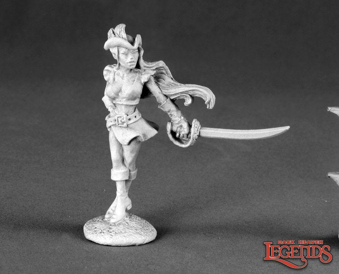 Lauren Silversail, Female Elf Pirate | Tacoma Games