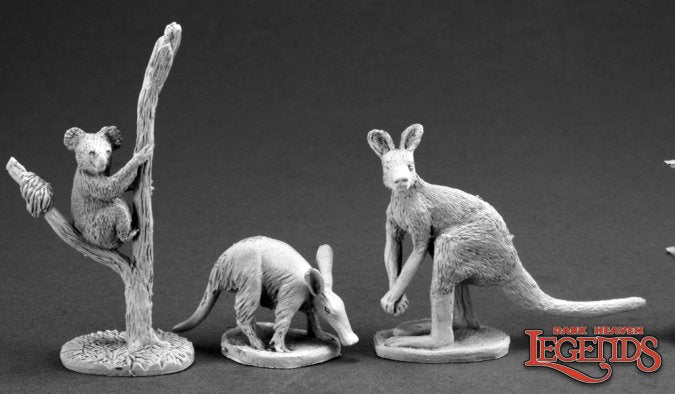 Animal Companions 3: Aardvark, Kangaroo, Koala | Tacoma Games