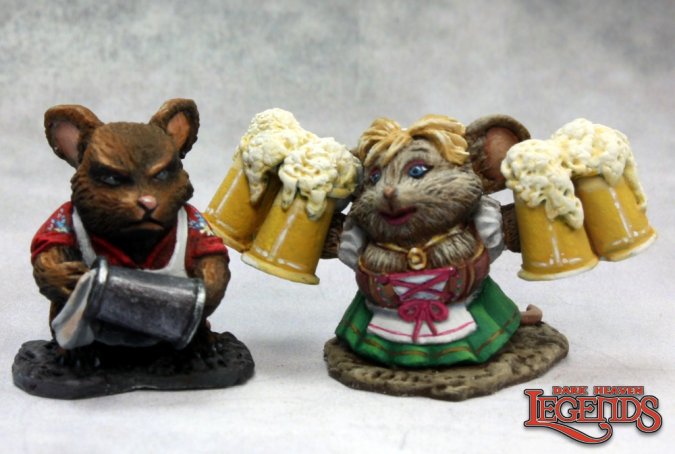 Mousling Bartender and Wench | Tacoma Games