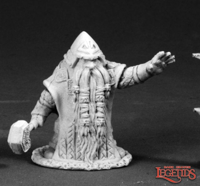 Grimm Grayrune, Dwarf Priest | Tacoma Games