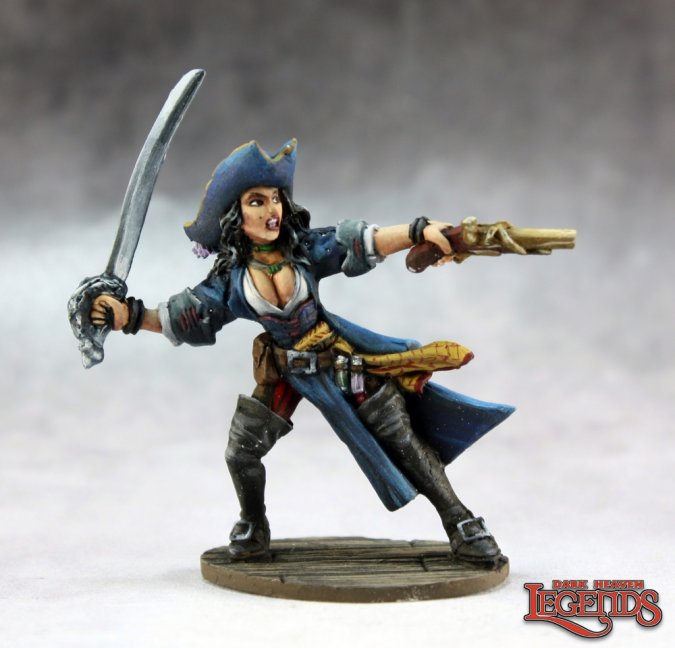 Elizabeth, Female Pirate Captain | Tacoma Games