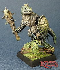 Lizardman w/ Club & Shield | Tacoma Games