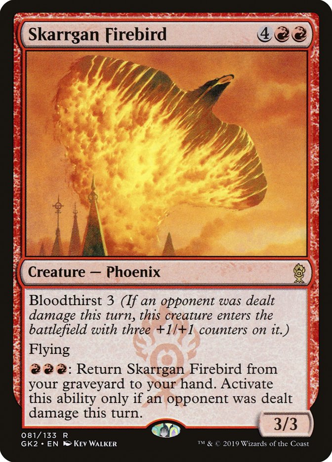 Skarrgan Firebird [Ravnica Allegiance Guild Kit] | Tacoma Games