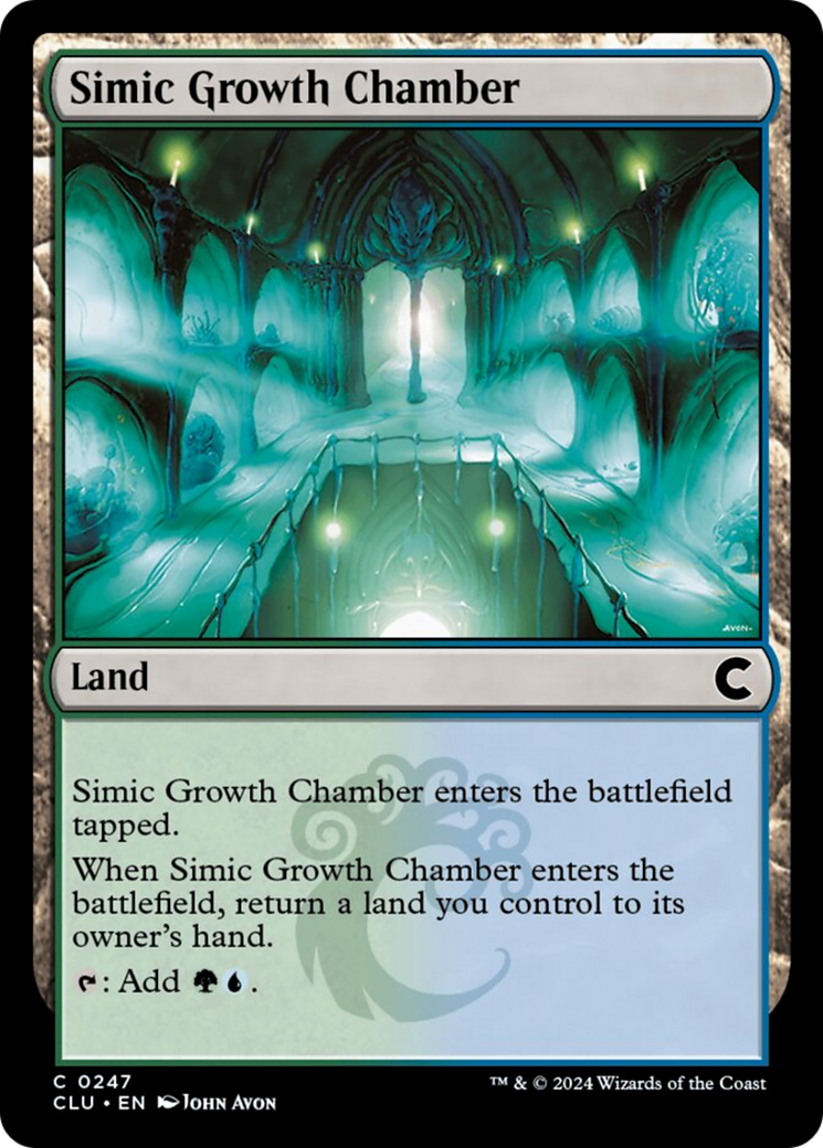 Simic Growth Chamber [Ravnica: Clue Edition] | Tacoma Games