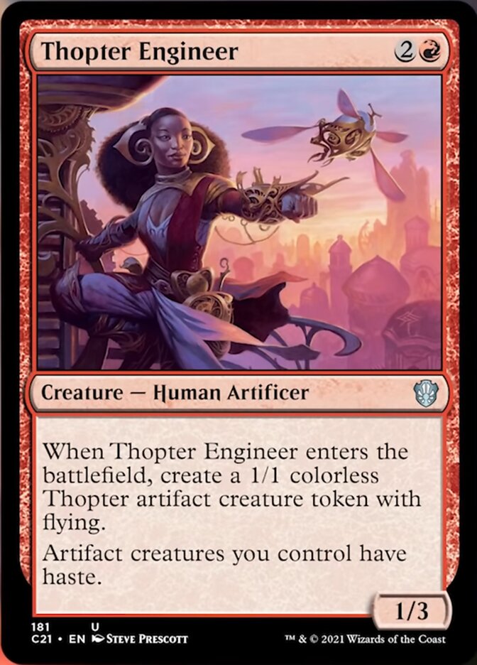 Thopter Engineer [Commander 2021] | Tacoma Games