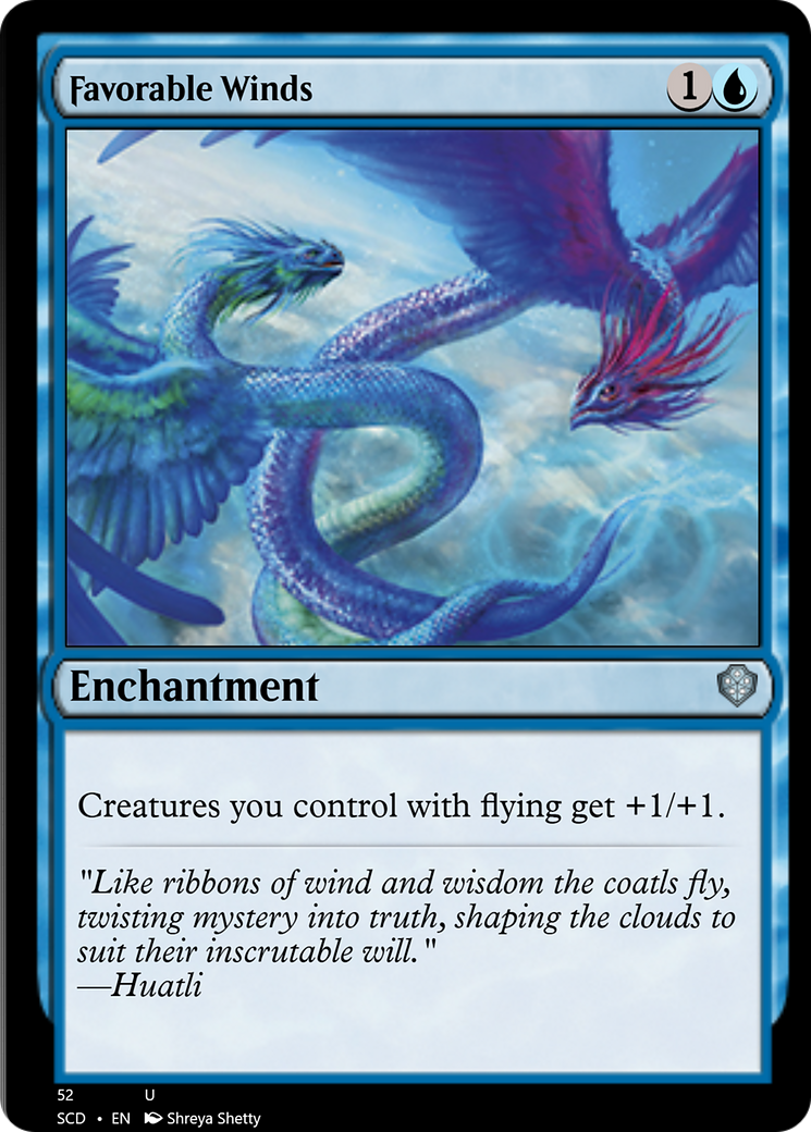 Favorable Winds [Starter Commander Decks] | Tacoma Games