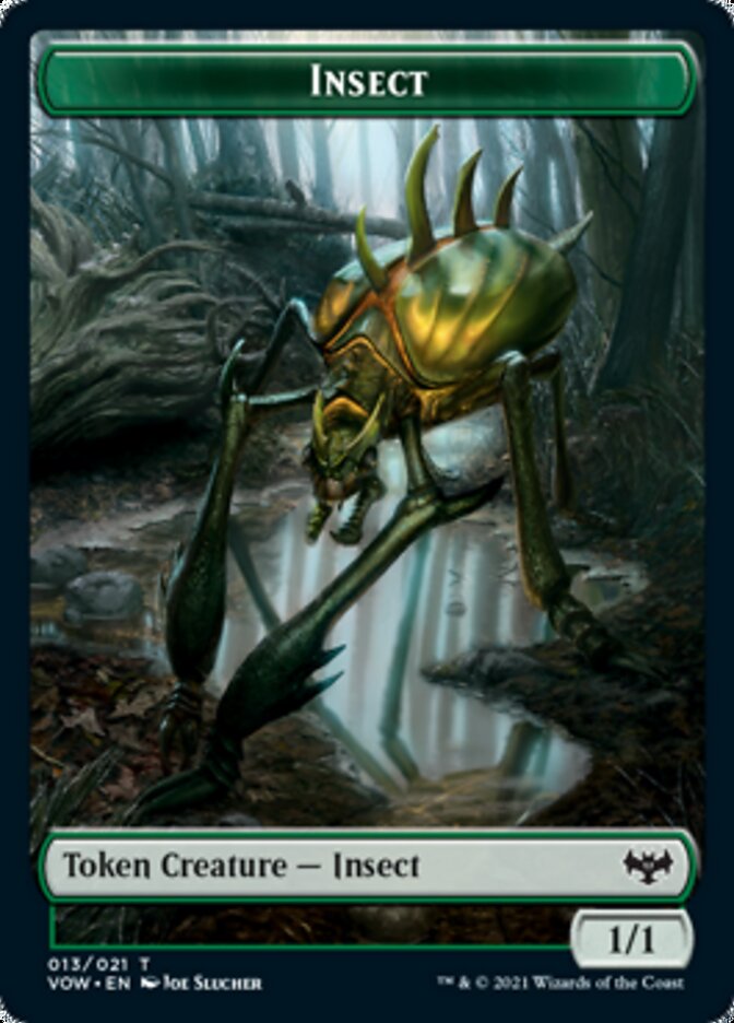 Insect Token [Innistrad: Crimson Vow Tokens] | Tacoma Games