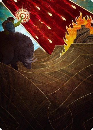 Stone Rain Art Card [Strixhaven: School of Mages Art Series] | Tacoma Games