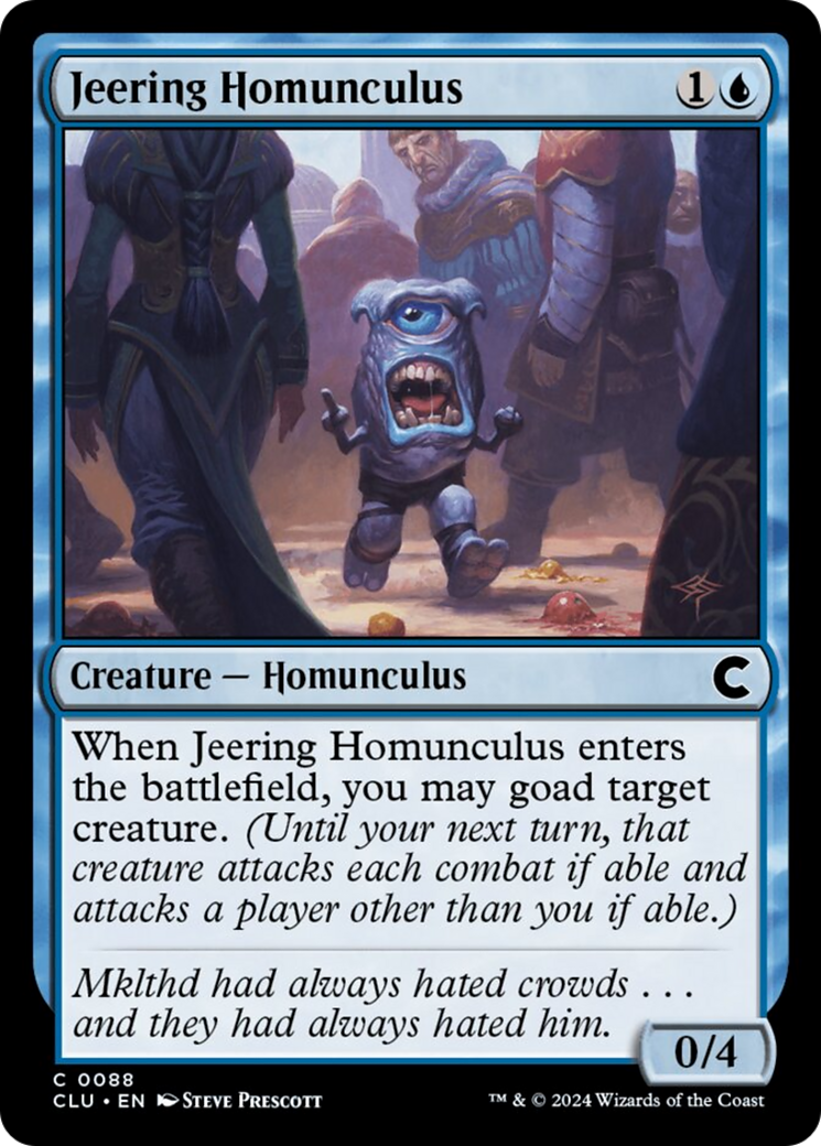 Jeering Homunculus [Ravnica: Clue Edition] | Tacoma Games