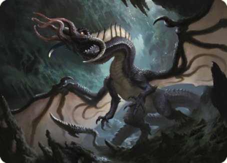 Brainstealer Dragon Art Card [Commander Legends: Battle for Baldur's Gate Art Series] | Tacoma Games