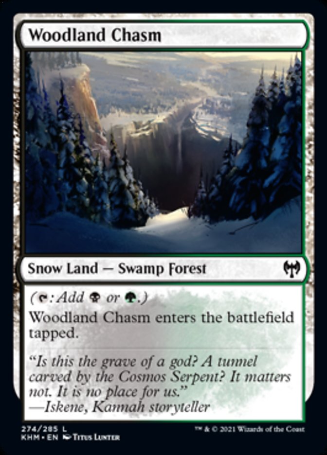 Woodland Chasm [Kaldheim] | Tacoma Games