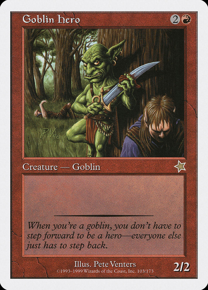 Goblin Hero [Starter 1999] | Tacoma Games