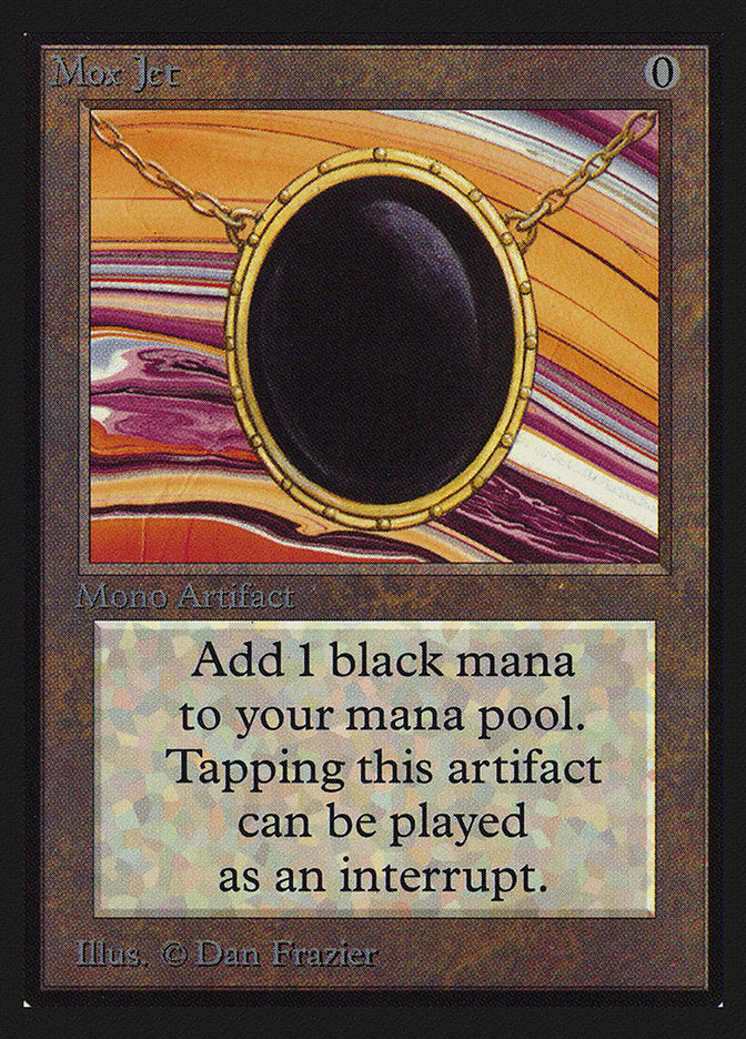 Mox Jet (Black Stone) [International Collectors’ Edition] | Tacoma Games