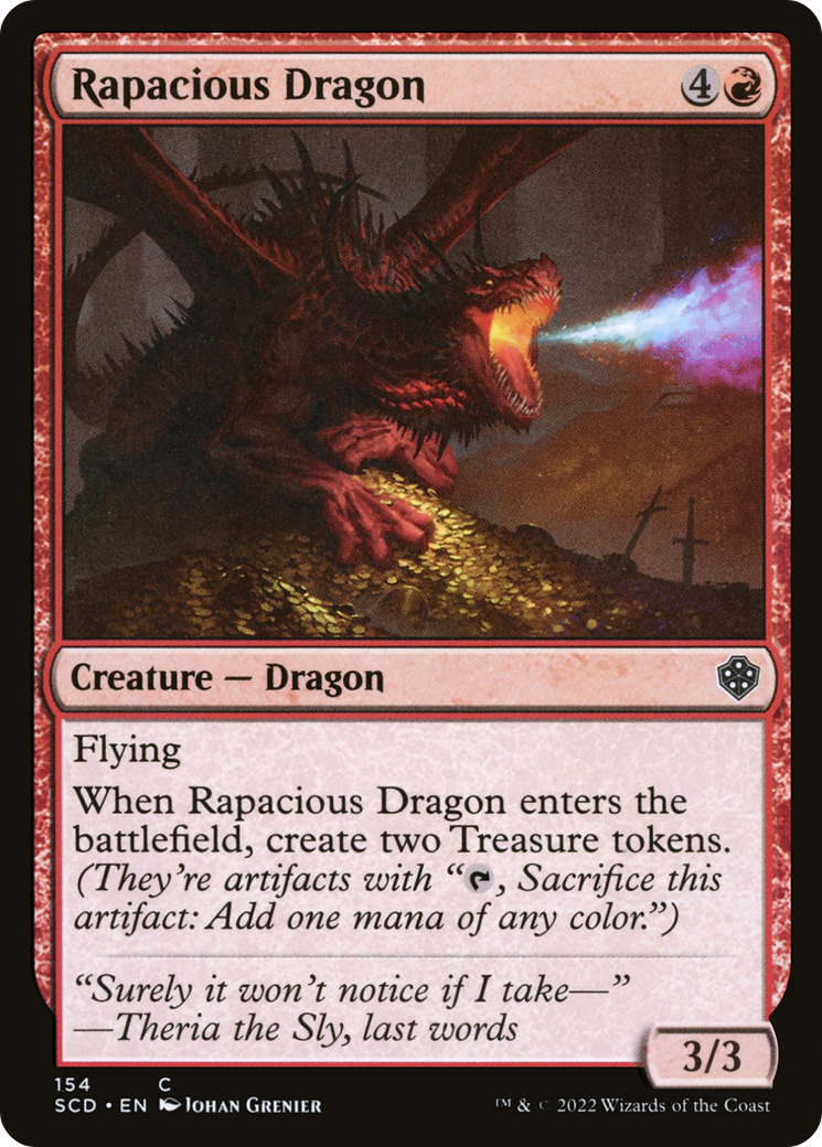 Rapacious Dragon [Starter Commander Decks] | Tacoma Games