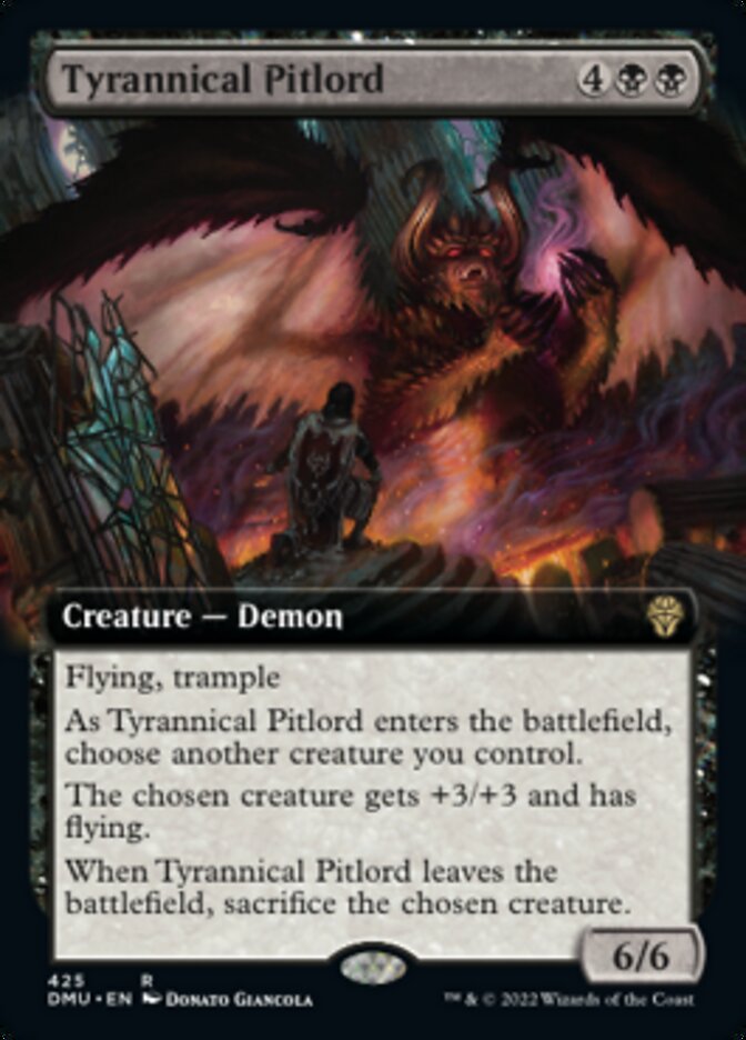 Tyrannical Pitlord (Extended Art) [Dominaria United] | Tacoma Games